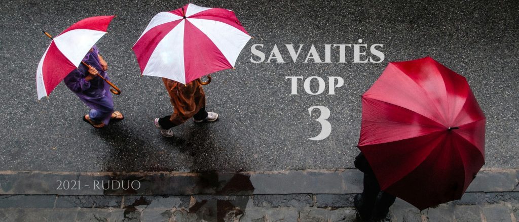 Savaitės TOP 3 – 09.27 - 10.04